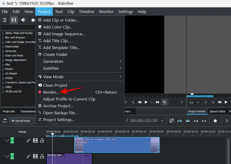 Как да използвате Kdenlive на Windows: Ръководство стъпка по стъпка