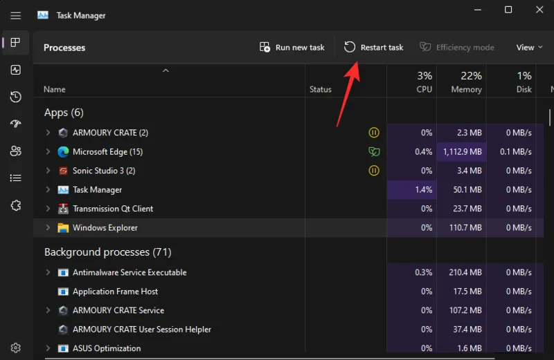 Kuinka korjata kopiointi ja liittäminen Windows 11:ssä
