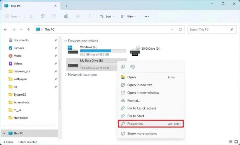 Як змінити назву мітки тому диска в Windows 11