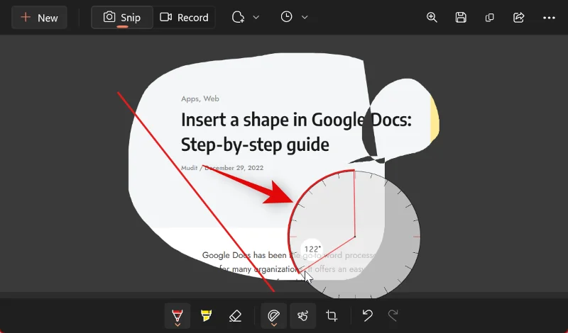 Jak používat nástroj Výstřižky ve Windows 11 [AIO]