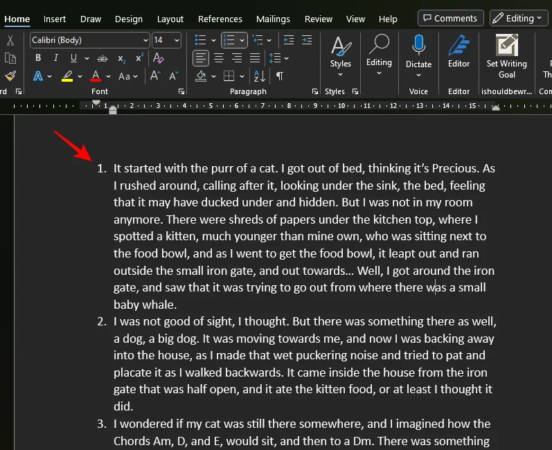 Как да номерирате редове, абзаци и изречения в MS Word [2023]