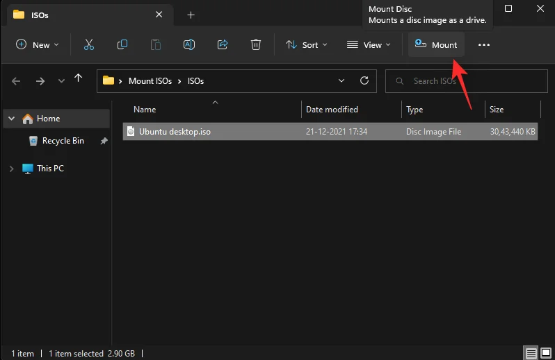 5 måter å enkelt montere ISO i Windows 11