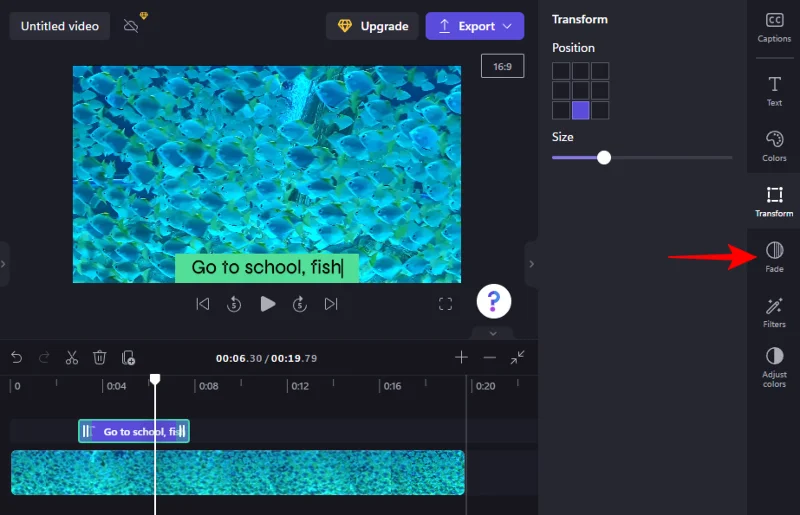 Přidání textu do Clipchamp: Průvodce krok za krokem