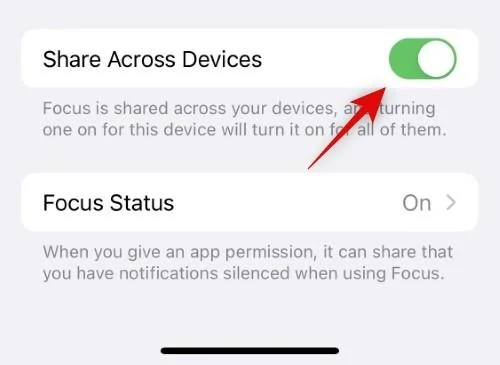 Sådan deler du fokusstatus med alle på iPhone