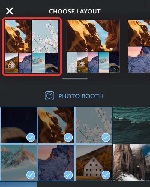 Fotókollázs készítése iPhone-on: 4 magyarázat