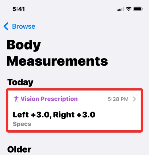 Як додати свій рецепт Vision у програму Health на iPhone на iOS 16
