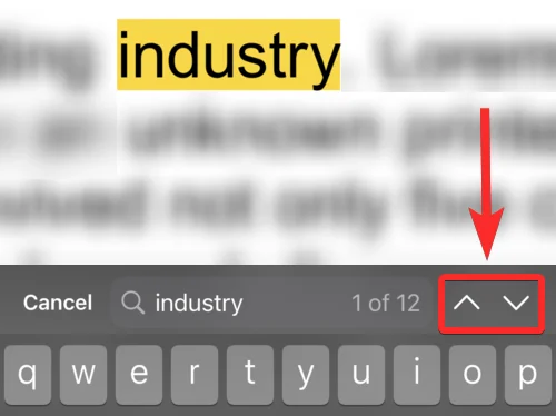 Hur man söker i ett dokument på iPhone: 7 sätt som förklaras