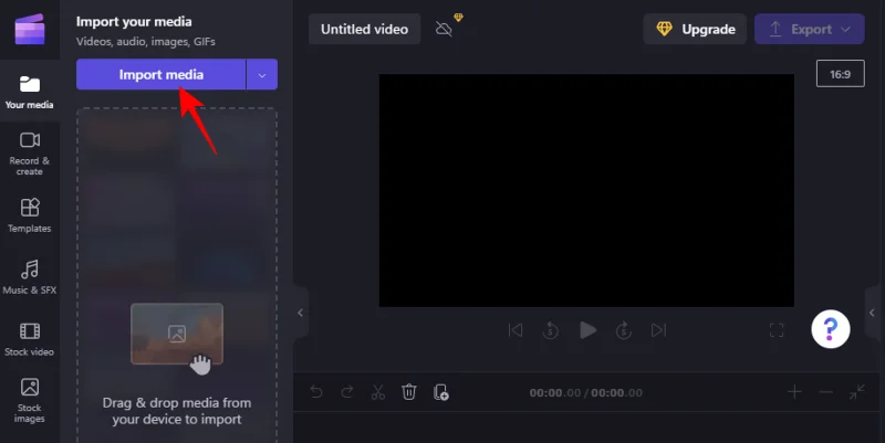 Přidat zvuk do Clipchamp: Průvodce krok za krokem