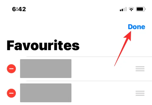 Як видалити когось із вибраного на iPhone