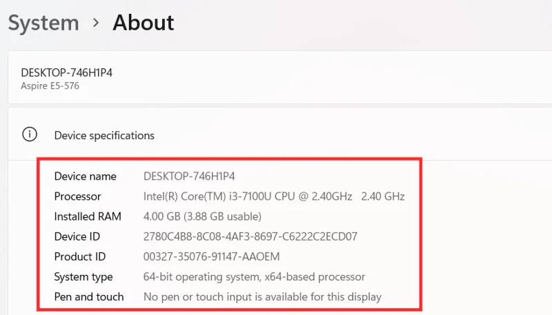 Kuinka löytää tietokonemalli Windows 11 -tietokoneesta 10 helpolla tavalla