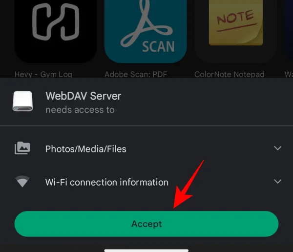 Slik sjekker du brukt plass på Android trådløst fra Windows 11 eller 10