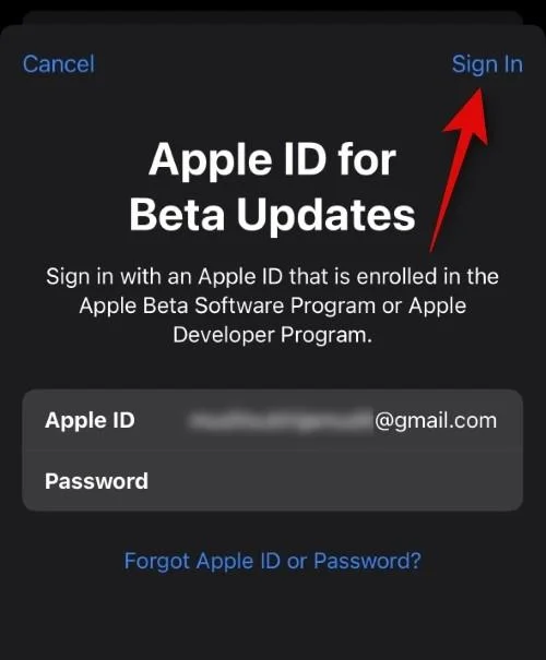 Hur man väljer ett annat Apple-ID för iOS Beta-uppdateringar
