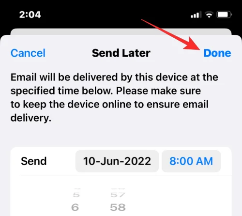 Як запланувати електронну пошту в Apple Mail на iOS 16