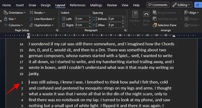 Как да номерирате редове, абзаци и изречения в MS Word [2023]