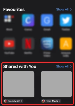 Jak vypnout nebo odebrat „Shared With You“ v Safari na iOS 15