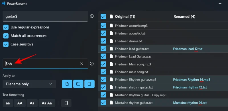 Windows PowerToys: Jak dávkově přejmenovat soubory a složky pomocí PowerRename