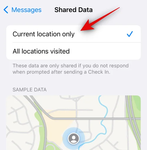 A Bejelentkezés az Messages alkalmazásban iOS 17 rendszeren