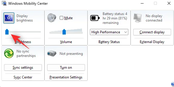 A fényerő megváltoztatása Windows 11 rendszerben [Lépésről lépésre útmutatók és javítások]