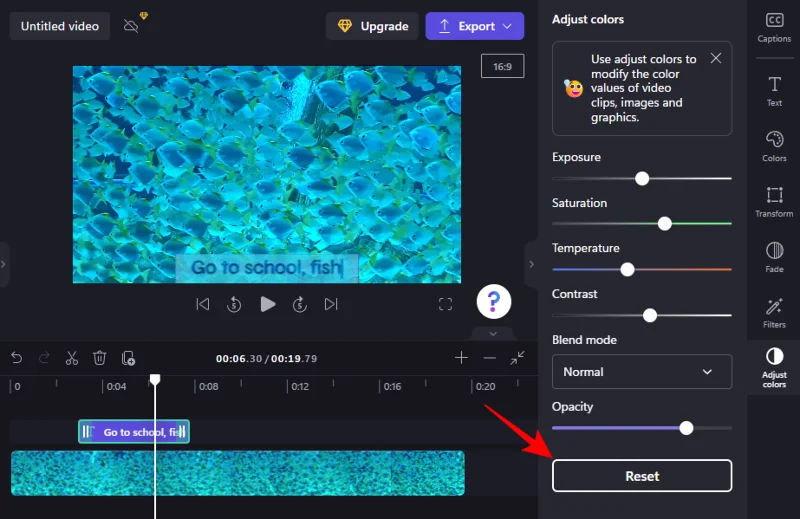 Přidání textu do Clipchamp: Průvodce krok za krokem