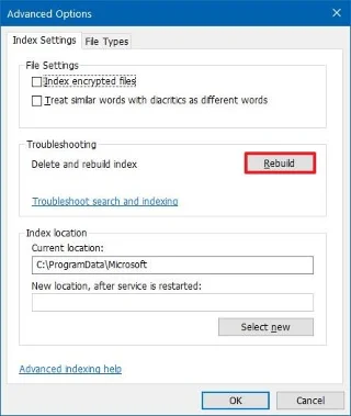 Як виправити великий Windows.edb у Windows 10