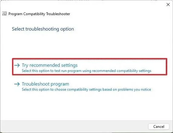 Як запустити стару програму в режимі сумісності на Windows 11