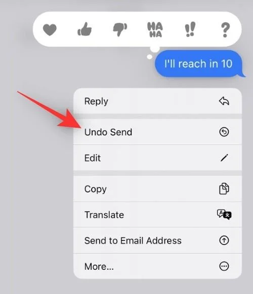 Egy üzenet törlése az iMessage-ből visszavonja az elküldést?