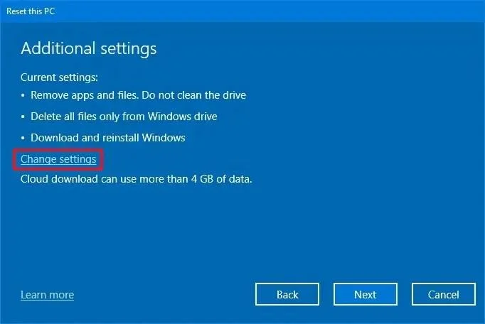 Як скинути Windows 10, видаливши все
