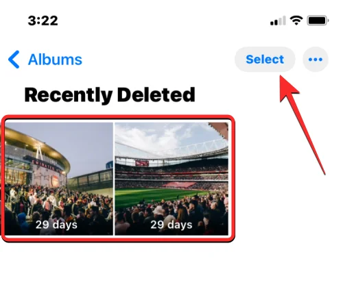 Az ismétlődő fényképek egyesítése iPhone-on