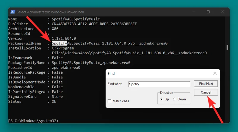 Jak odinstalovat Spotify na Windows 11