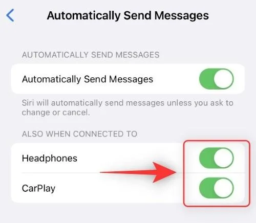 Slik deaktiverer du bekreftelsesforespørselen for Siri når du sender en melding
