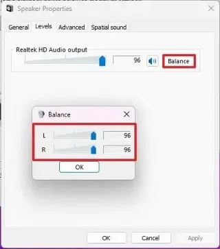 Як змінити рівні аудіобалансу в Windows 11