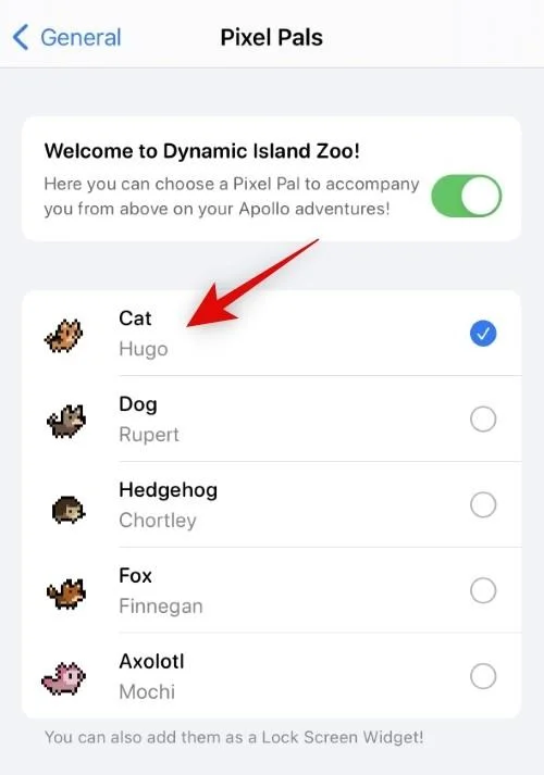 A Pixel Pals beszerzése iPhone 14 Pro és Pro Max készülékeken
