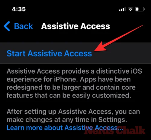 Hur man använder Assistive Access på iPhone