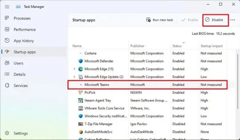 Як вимкнути запуск програм у Windows 11