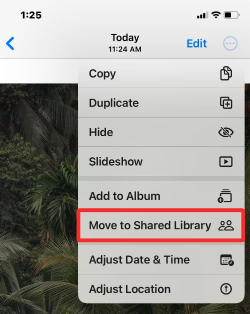 IOS 16: Képek átvitele a Photos alkalmazás megosztott könyvtárába