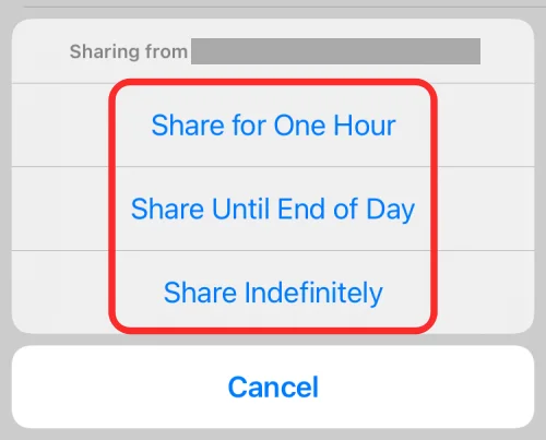 A megosztott hely megtekintése iPhone-on a Find My, Messages, Maps és egyebek használatával [7 gyakori módszer]
