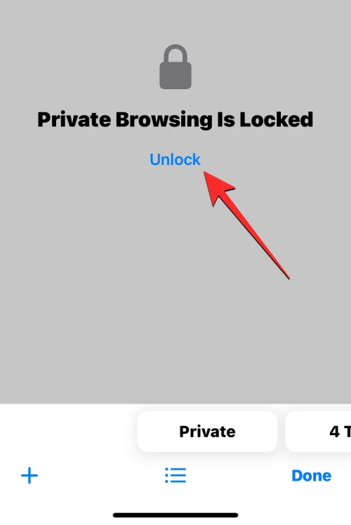Hogyan kell megkövetelni a Face ID-t a privát böngészés feloldásához a Safariban iOS 17 rendszeren