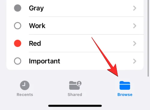 Fájlok elérése iPhone-on