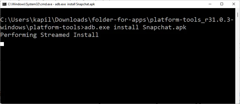 Windows 11: Jak Sideload APK pomocí Windows Subsystému pro Android a ADB