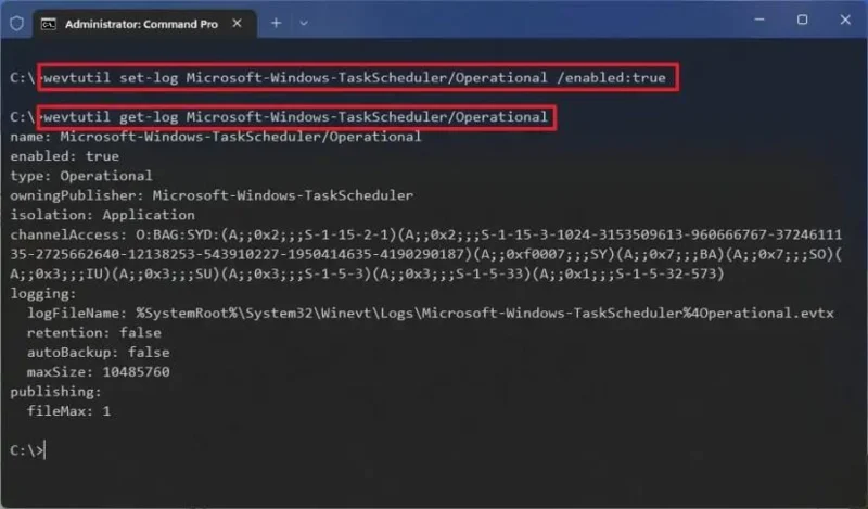 Як увімкнути історію планувальника завдань у Windows 11
