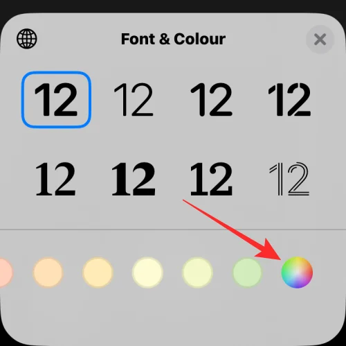 Hur man ändrar teckensnittsfärg på iPhone