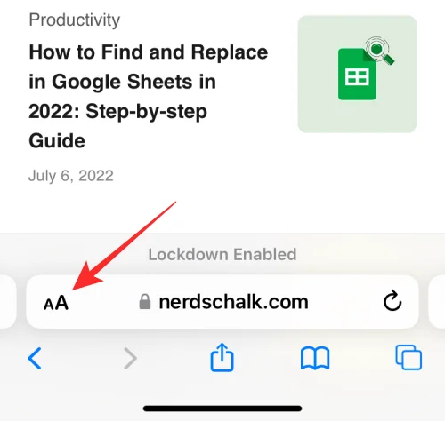 Як увімкнути режим блокування на iOS 16