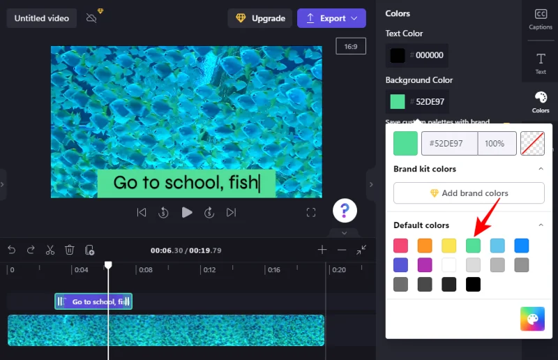 Přidání textu do Clipchamp: Průvodce krok za krokem