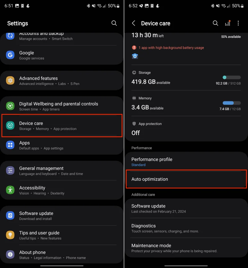 Samsung Galaxy S24: Jak restartovat Samsung Galaxy S24: Jak restartovat
