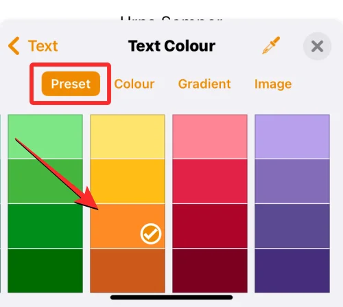 Hur man ändrar teckensnittsfärg på iPhone