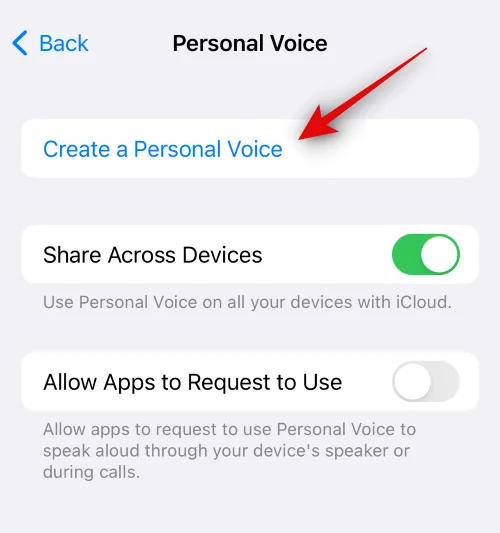 A személyes hang beállítása és használata az iPhone készüléken iOS 17 rendszerrel