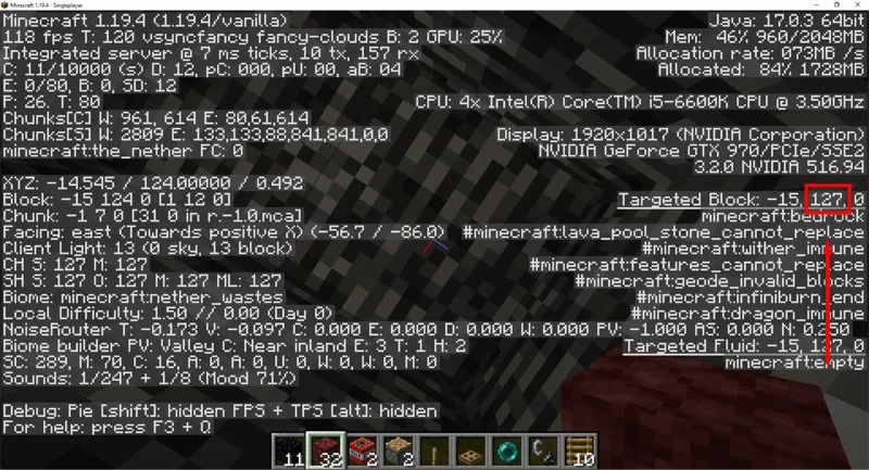Hvordan bryte berggrunnsblokker i Minecraft