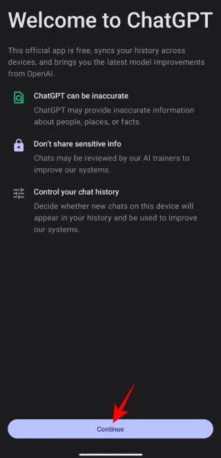 Jak používat ChatGPT na Androidu