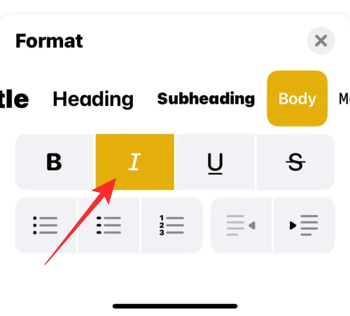 Як зробити курсив на iPhone: все, що вам потрібно знати