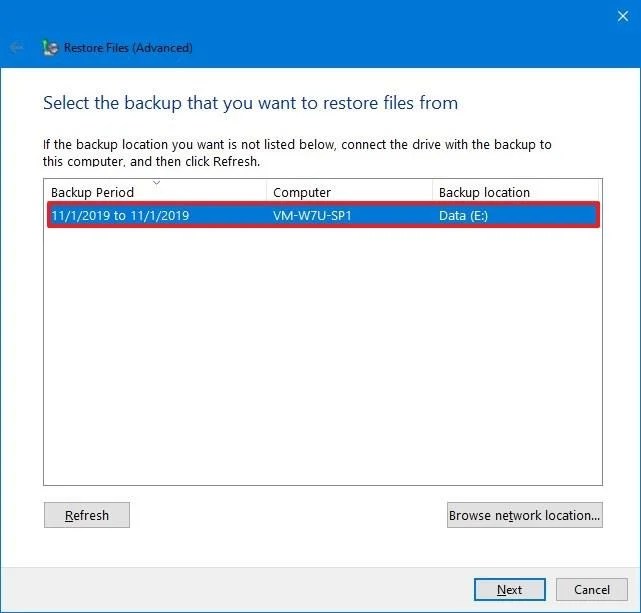 Jak vytvořit úplnou zálohu v systému Windows 7